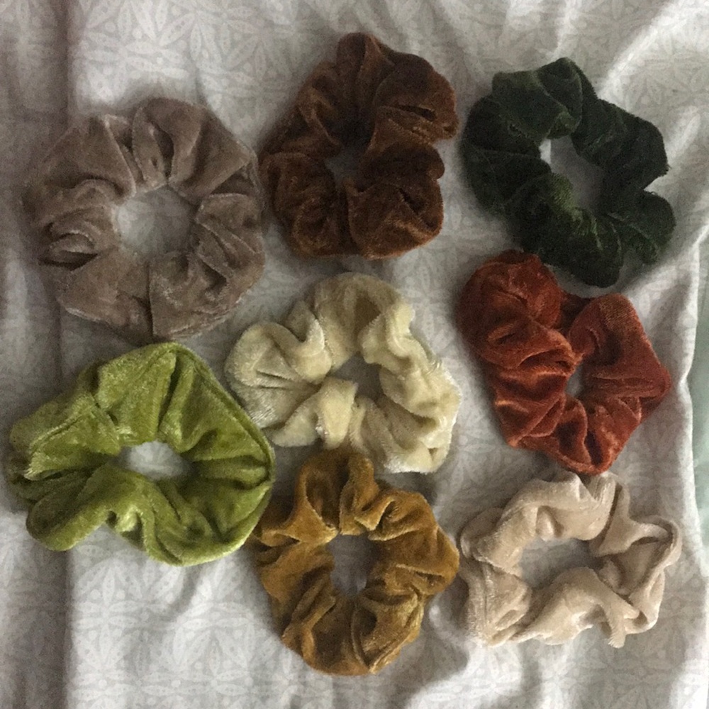 Suede Scrunchies